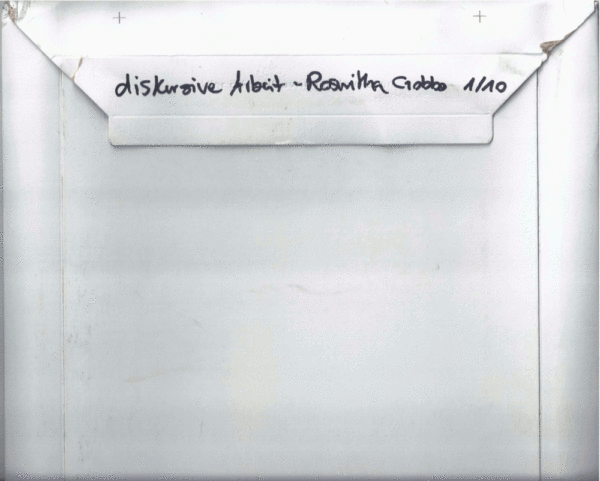 diskursive Arbeit